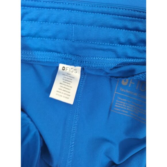 Figs Womens Pants Blue Classic 4 Pockets SCRUB Waist Medical Pants Size XS - Picture 7 of 7